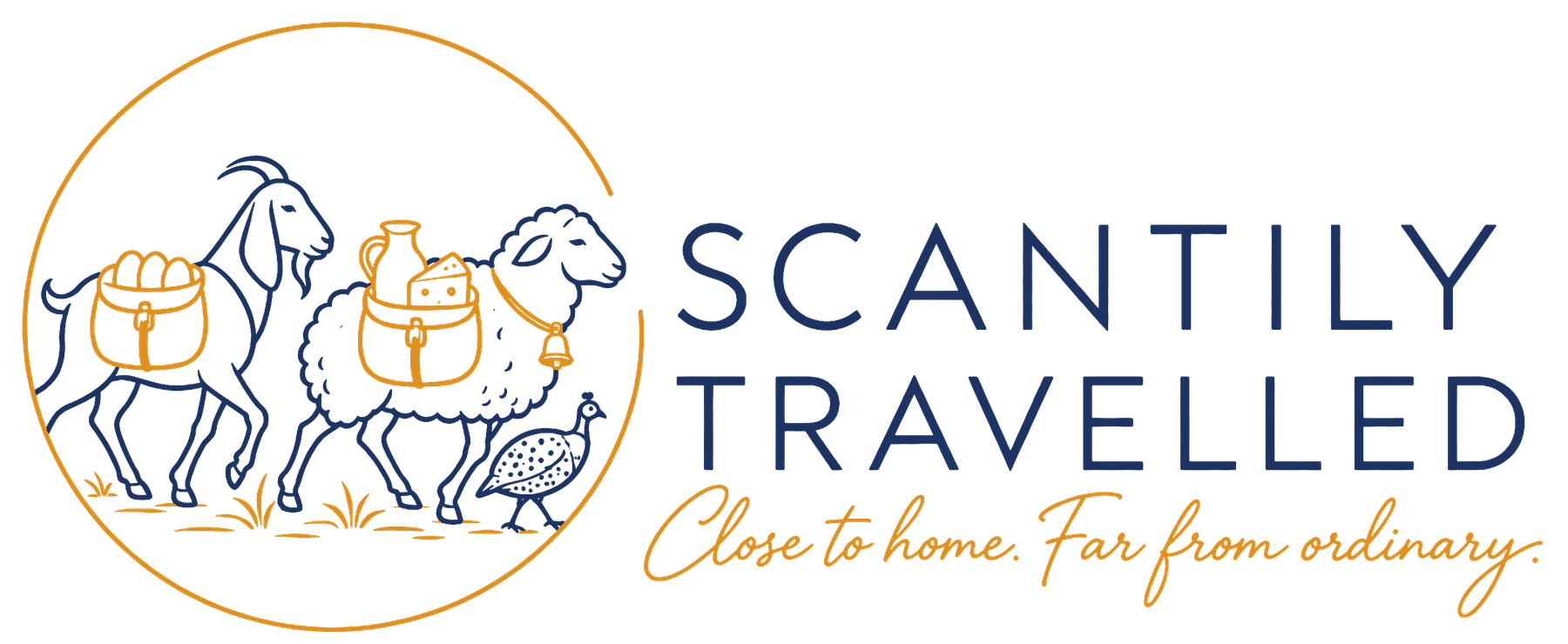 Scantily Travelled. Close to home. Far from ordinary.